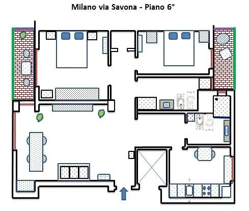 Mm House Apartment Tortona Milan Italy